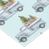 Kerstvrachtwagen met kalkoenen tafelkleed (Gekanteld)