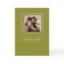 Kerstvrede en minialistische feestdag foto