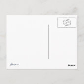 Kerstvrede en typografie (briefkaart terug) briefkaart (Achterkant)