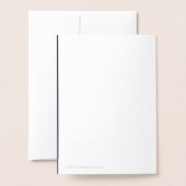 Kerstvrede Evergreen Trees Folie Kaarten (Met envelop)