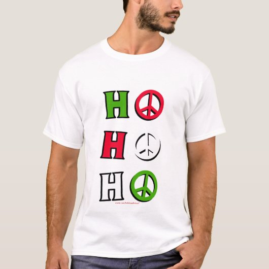 Kerstvrede "ho ho ho ho ho ho" - Shirt (Voorkant)