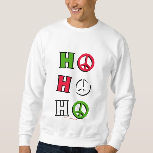 Kerstvrede "ho ho ho ho ho" - Sweater (Voorkant)