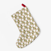 Kerstvrede Liefde Joy Dove Faith Olive Branch Kleine Kerstsok (Achterkant (Hangend))