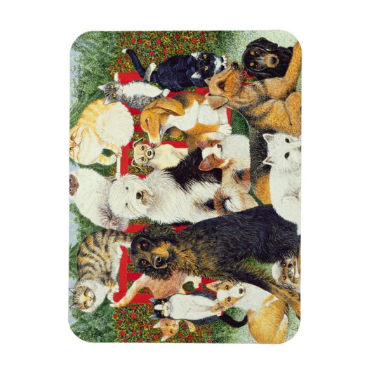 Kerstvrede Magneet (Verticaal)