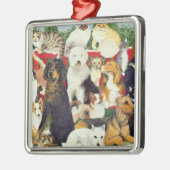 Kerstvrede Metalen Ornament (Links)