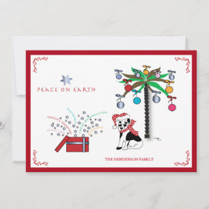 Kerstvrede op aarde - Meertalige vakantie Feestdagenkaart