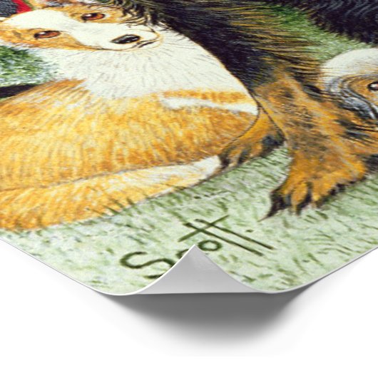 Kerstvrede Poster (Hoek)