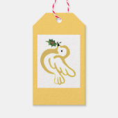 kerstvrededove met heilige cadeaulabel (Voorkant)