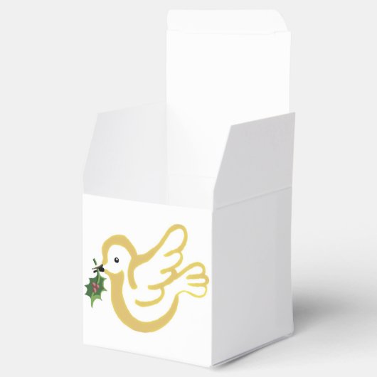 kerstvrededoven bedankdoosjes (Geopend)