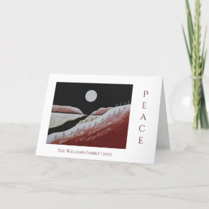 Kerstvredeswoestijn Southwest Holiday Kaart