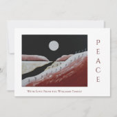 Kerstvredeswoestijn Southwest Holiday Kaart (Voorkant)