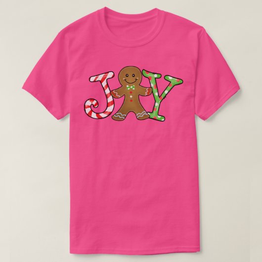Kerstvreugde 1 t-shirt (Design voorkant)