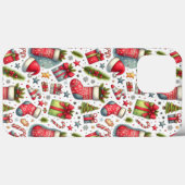 Kerstvreugde Case-Mate iPhone Case (Achterkant (horizontaal))