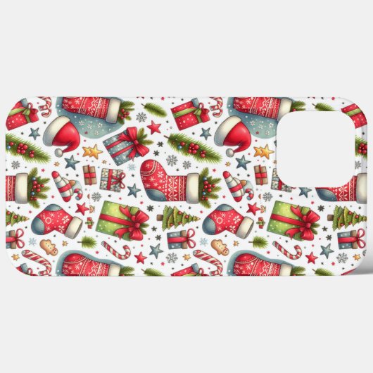 Kerstvreugde Case-Mate iPhone Case (Achterkant (horizontaal))