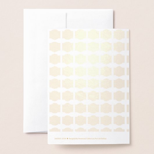 Kerstvreugde Elegant Folie Kaarten (Met envelop)