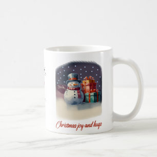 Kerstvreugde en knuffels personalize mok