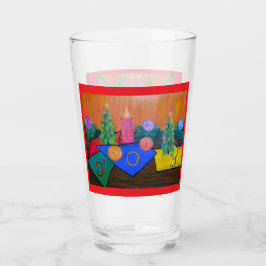 Kerstvreugde glas