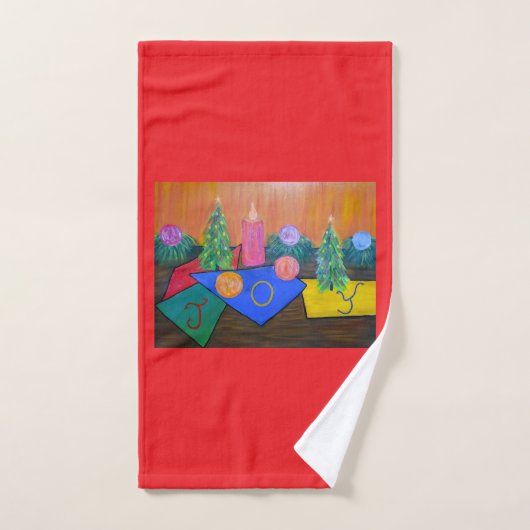 Kerstvreugde  handdoek (Handdoek)