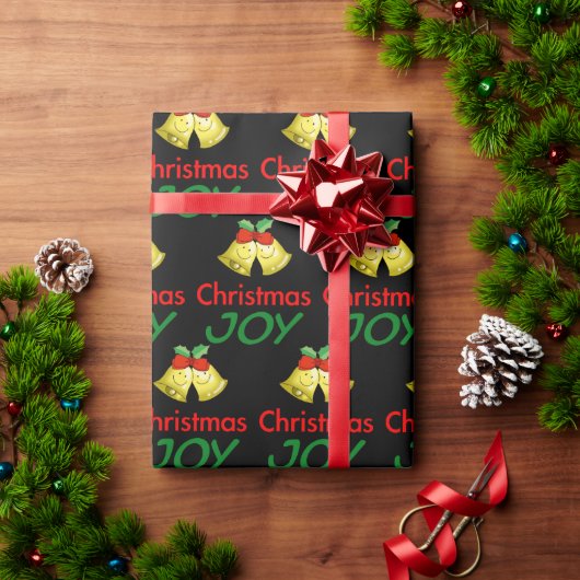 Kerstvreugde (Holly Bells) Cadeaupapier (Feestdagen Geschenken)