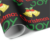 Kerstvreugde (Holly Bells) Cadeaupapier (Rol Hoek)