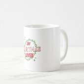 Kerstvreugde Liefhebber Koffiemok (Voorkant rechts)