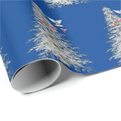 Kerstvreugde met witte duif cadeaupapier (Rol Hoek)