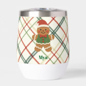 Kerstvreugde Persoonlijke Gemberkoek Kerstmis (Voorkant)