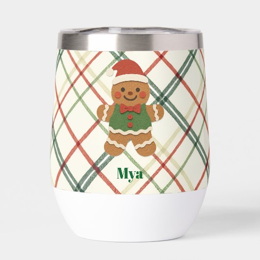 Kerstvreugde Persoonlijke Gemberkoek Kerstmis (Achterkant)