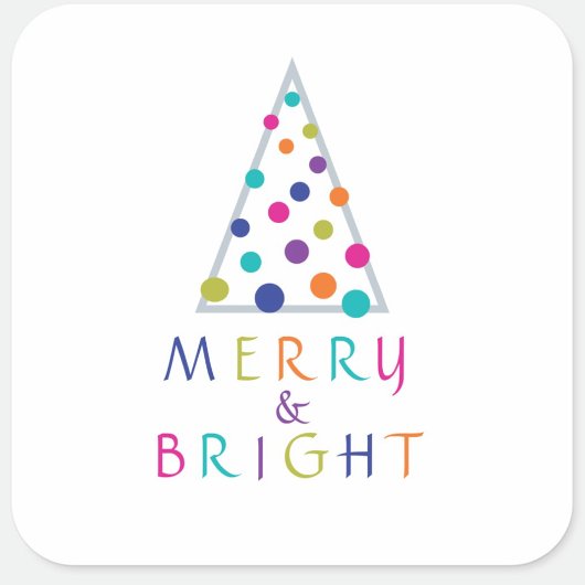 Kerstvreugde Ronde Sticker