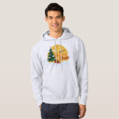 Kerstvreugde: Santa's slee-rit Hoodie (Voorkant volledig)