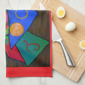 Kerstvreugde Theedoek (Quarter Fold)