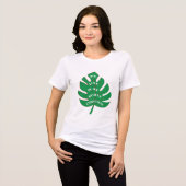 Kerstvreugde Tri-Blend Shirt (Voorkant volledig)