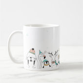 kerstvrienden koffiemok (Links)