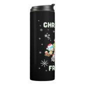 kerstvrienden thermosbeker (Gedraaid links)