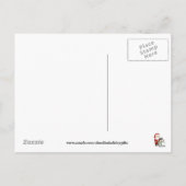 Kerstvrienden vakantie wenskaart feestdagenkaart (Achterkant)