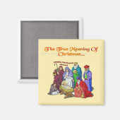 Kerstvriendje Magnet (Voorkant / Achterkant)