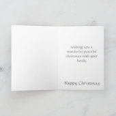 Kerstvriendschap Feestdagen Kaart (Binnen)