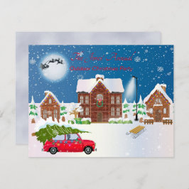 Kerstvrije tijd kaart