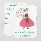 kerstVrijgezellenfeest Kaart (Voorkant / Achterkant)