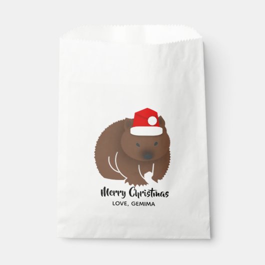 Kerstvrouw Bedankzakje (Voorkant)