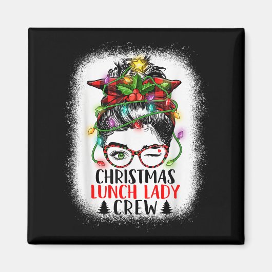 Kerstvrouw Christma Magneet (Voorkant)