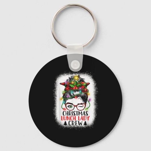 Kerstvrouw Christma Sleutelhanger (Voorkant)