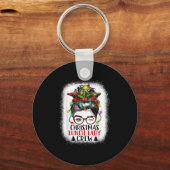 Kerstvrouw Christma Sleutelhanger (Voorkant)