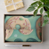 Kerstvrouw Decoupage Tissuepapier | Vakantie (Geschenk)