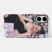 Kerstvrouw met cadeaus Case-Mate iPhone case (Achterkant (horizontaal))