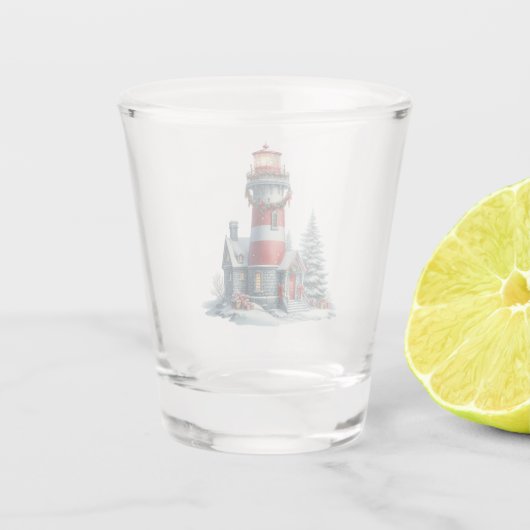 Kerstvuurtoren geschoten glas (Achterkant)