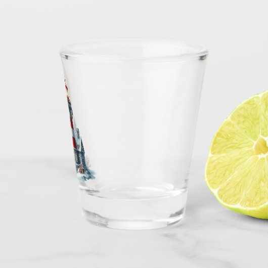 Kerstvuurtoren geschoten glas (Rechts)