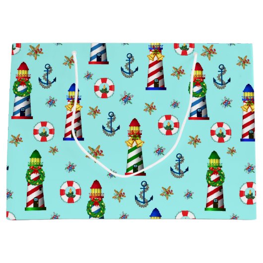 Kerstvuurtoren Groot Cadeauzakje (Voorkant)