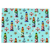 Kerstvuurtoren Groot Cadeauzakje (Achterkant)