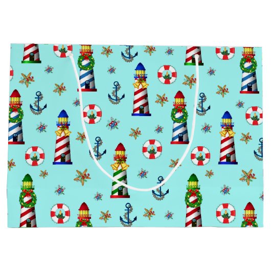 Kerstvuurtoren Groot Cadeauzakje (Achterkant)